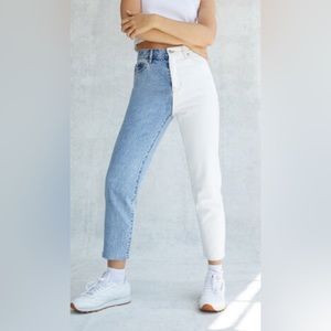 Pacsun dual color jeans high waisted